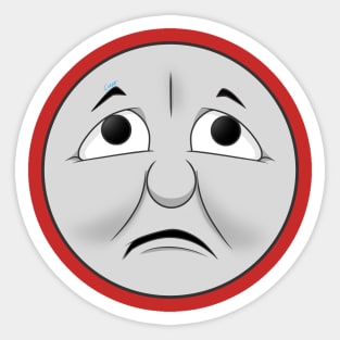 James sad face Sticker